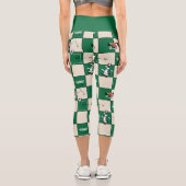 LOONEY TUNES™ Soccer Grid Pattern カプリレギンス (裏面)