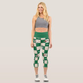 LOONEY TUNES™ Soccer Grid Pattern カプリレギンス (正面)