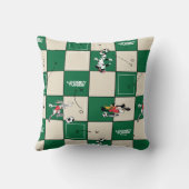 LOONEY TUNES™ Soccer Grid Pattern クッション (裏面)