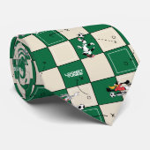 LOONEY TUNES™ Soccer Grid Pattern ネクタイ (ロール)