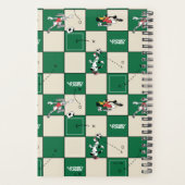 LOONEY TUNES™ Soccer Grid Pattern プランナー手帳 (裏面)