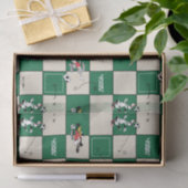 LOONEY TUNES™ Soccer Grid Pattern 薄葉紙 (ギフト)