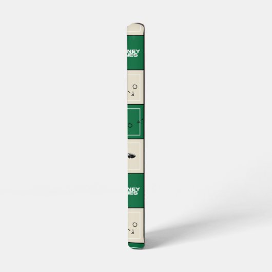 LOONEY TUNES™ Soccer Grid Pattern Samsung Galaxyケース (左側面)