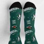 LOONEY TUNES™ Soccer Playbook Pattern ソックス (上部)