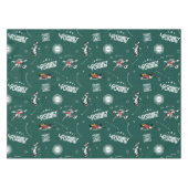 LOONEY TUNES™ Soccer Playbook Pattern テーブルクロス (正面(横))