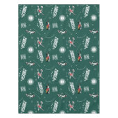 LOONEY TUNES™ Soccer Playbook Pattern テーブルクロス (正面)