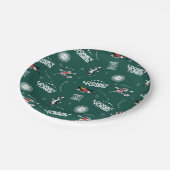 LOONEY TUNES™ Soccer Playbook Pattern ペーパープレート (アングル)