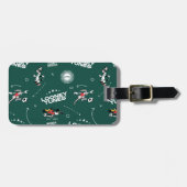 LOONEY TUNES™ Soccer Playbook Pattern ラゲッジタグ (正面横)