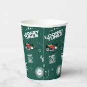 LOONEY TUNES™ Soccer Playbook Pattern 紙コップ (右)