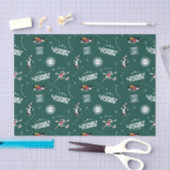 LOONEY TUNES™ Soccer Playbook Pattern 薄葉紙 (クラフト)