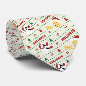 LOONEY TUNES™ SYLVESTER™ & TWETY™ホリデーパターン ネクタイ (ロール)