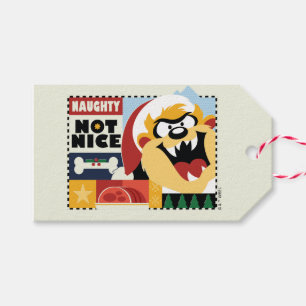 LOONEY TUNES™ TAZ™ いけな Not Nice ギフトタグ