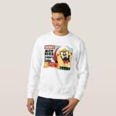 LOONEY TUNES™ TAZ™ いけな Not Nice スウェットシャツ (正面フル)