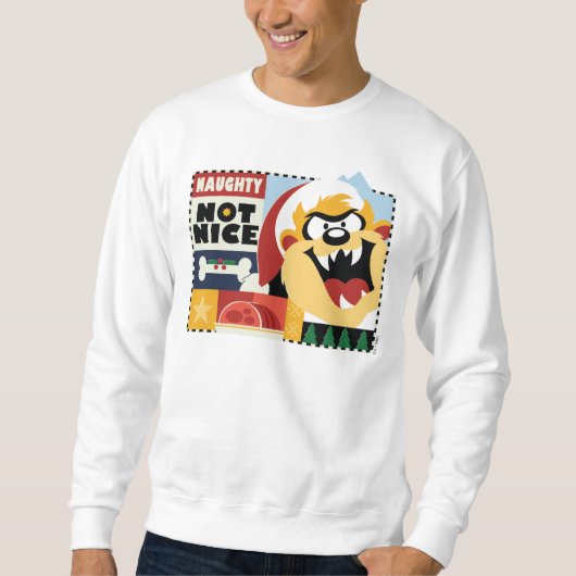 LOONEY TUNES™ TAZ™ いけな Not Nice スウェットシャツ (正面)