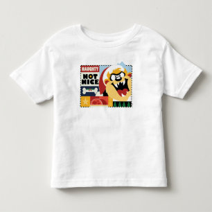 LOONEY TUNES™ TAZ™ いけな Not Nice トドラーTシャツ