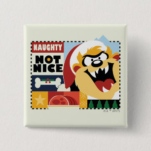 LOONEY TUNES™ TAZ™ いけな Not Nice 缶バッジ