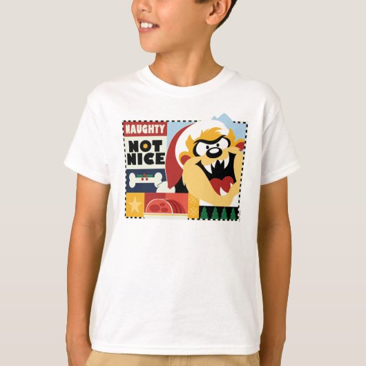 LOONEY TUNES™ TAZ™ いけな Not Nice Tシャツ (正面)