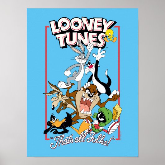 LOONEY TUNES™ "THAT IS ALLフォーク!™"グループスタック ポスター (正面)
