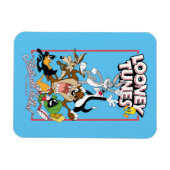 LOONEY TUNES™ "THAT IS ALLフォーク!™"グループスタック マグネット (横)
