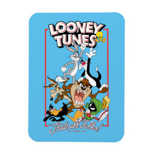 LOONEY TUNES™ "THAT IS ALLフォーク!™"グループスタック マグネット