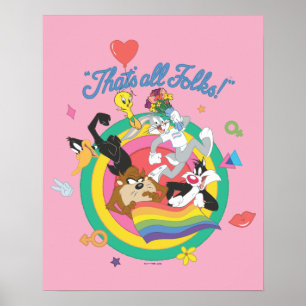 LOONEY TUNES™ - That's All Folks! Pride Bullseye ポスター