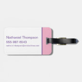 LOONEY TUNES™ - That's All Folks! Pride Bullseye ラゲッジタグ (裏面横)