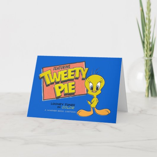 LOONEY TUNES™ TWEETY™レトロロビーカード カード (正面)