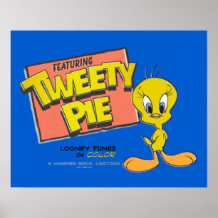 LOONEY TUNES™ TWEETY™レトロロビーカード ポスター