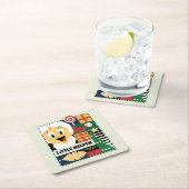 LOONEY TUNES™ TWEETY™ Little Helper スクエアペーパーコースター (インサイチュ)