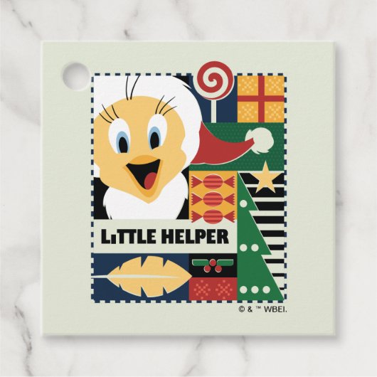 LOONEY TUNES™ TWEETY™ Little Helper フェイバータグ (正面)