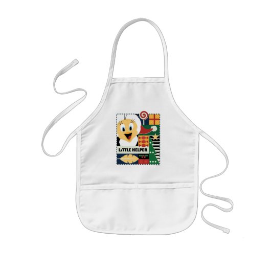 LOONEY TUNES™ TWEETY™ Little Helper 子供用エプロン (正面)