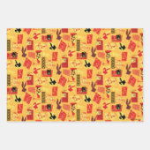 LOONEY TUNES™ | Year of the Rabbit Pattern ラッピングペーパーシート (正面)