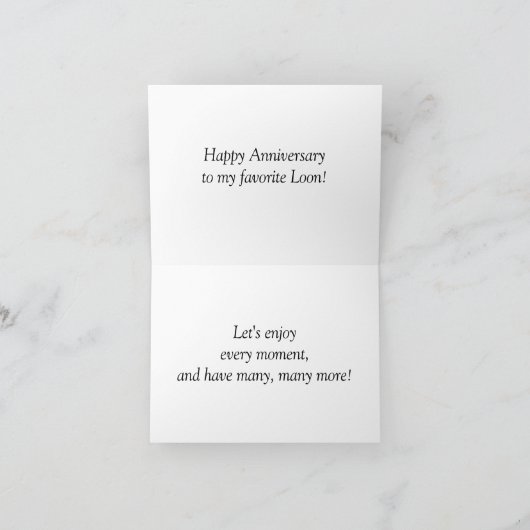 Loons記念日カード カード (内部)