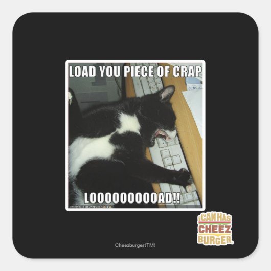 LOOOOOOOOAD スクエアシール (正面)