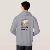 Loop & Girlfriend Aesthetic Sweatshirt パーカ (裏面フル)