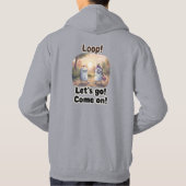 Loop & Girlfriend Aesthetic Sweatshirt パーカ (裏面)