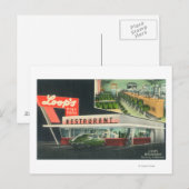 Loop's RestaurantVentura、カリフォルニア州の外観 ポストカード (正面/裏面)