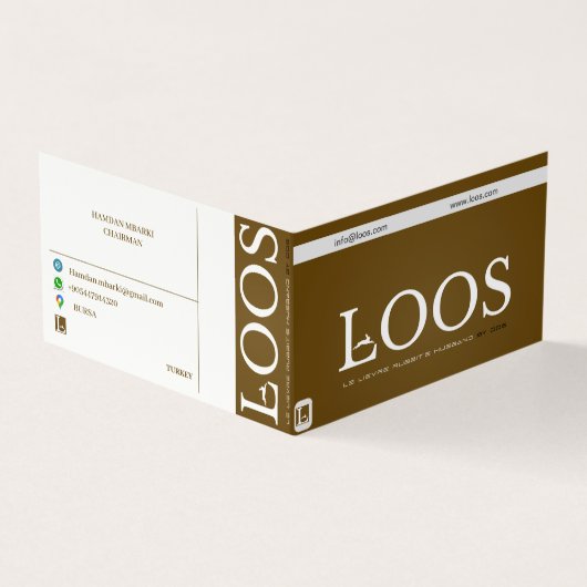 LOOS折り畳み名刺 名刺 (外部)