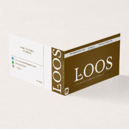 LOOS折り畳み名刺 名刺