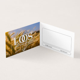 LOOS折り畳み名刺 名刺