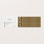 LOOS折り畳み名刺 名刺 (外部フラット)