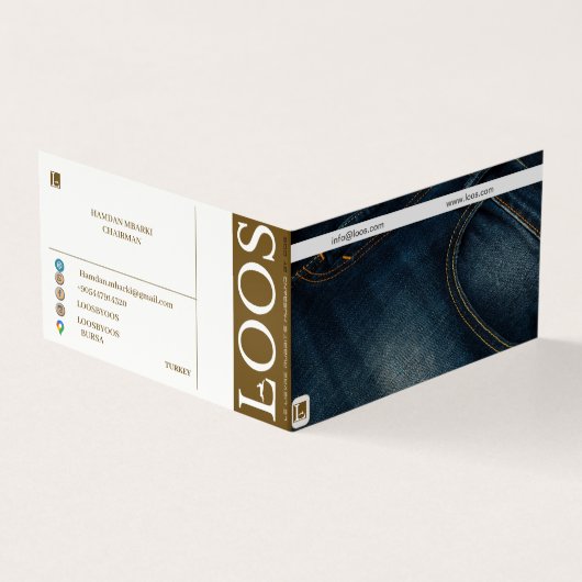 LOOS折り畳み名刺 名刺 (外部)