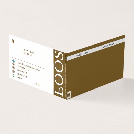 LOOS折り畳み名刺 名刺 (外部)