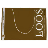 LOOS抱き枕 ラージペーパーバッグ (裏面)