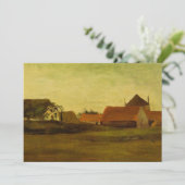 Loosduinen Hagueの農家by Vincent van ゴッホ (スタンド正面)