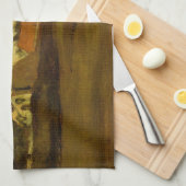 Loosduinen Hagueの農家by Vincent van ゴッホ キッチンタオル (四つ折り)