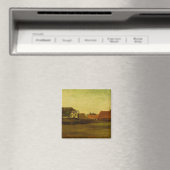 Loosduinen Hagueの農家by Vincent van ゴッホ マグネット (インサイチュ (食洗機))