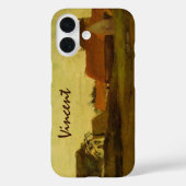 Loosduinen Hagueの農家by Vincent van ゴッホ Case-Mate iPhoneケース (裏面)