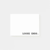 Loose Ends Minimalist Office Post-it Notes ポストイット (正面)