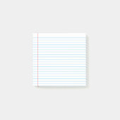 Loose Leaf Paper Sticky Notes ポストイット (正面)